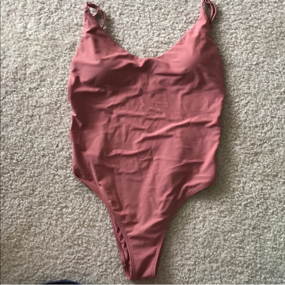 Aerie cheeky padded one piece swimsuit